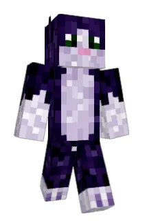 Purphell Minecraft avatar full body