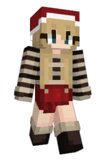 Purpily Minecraft avatar full body