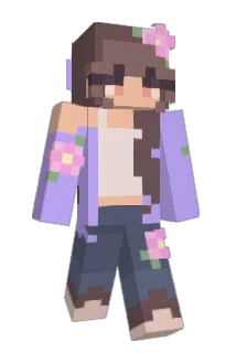 Purpl3B3ast Minecraft avatar full body