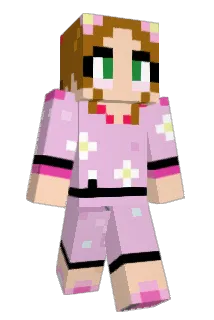 PurplCat Minecraft avatar full body