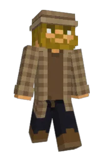 PurplCloud Minecraft avatar full body