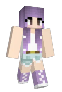 PurplPenguin Minecraft avatar full body