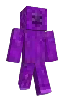 PurpleBuildsMc Minecraft avatar full body