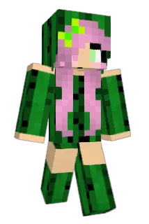 PurpleCactus Minecraft avatar full body