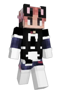 PurpleFuzzy Minecraft avatar full body