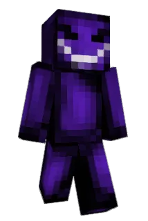 PurpleHellZ100 Minecraft avatar full body