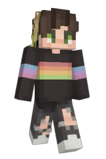 PurpleIceBear Minecraft avatar full body