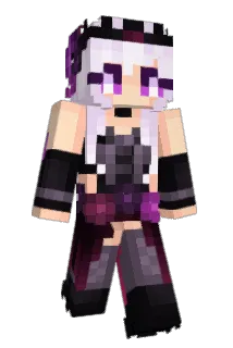PurpleMaid Minecraft avatar full body