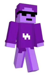 PurpleOz Minecraft avatar full body