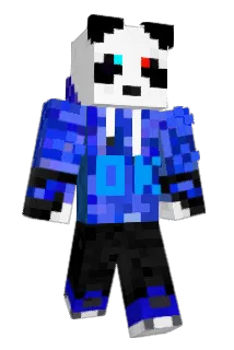 PurplePanda64 Minecraft avatar full body