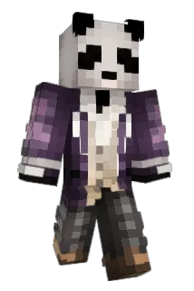 PurplePanda678 Minecraft avatar full body