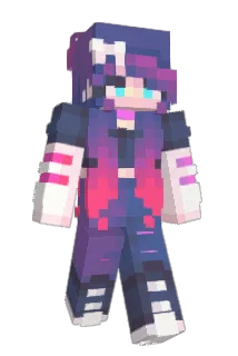 PurpleRose12 Minecraft avatar full body
