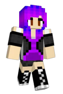PurpleRose47 Minecraft avatar full body
