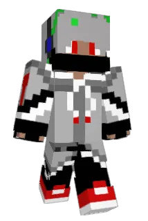 PurpleSharky Minecraft avatar full body