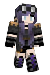 PurpleSpazz421 Minecraft avatar full body