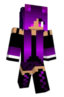 PurpleWolf678 Minecraft avatar full body