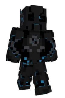 PurpleWulf Minecraft avatar full body