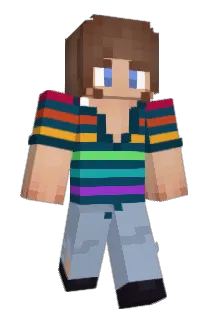 PurpleYellyBean Minecraft avatar full body