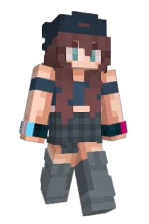 Purple_Calico Minecraft avatar full body