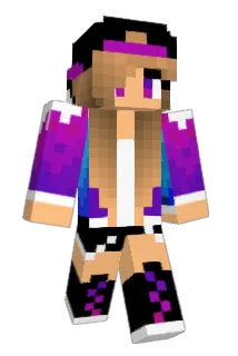 Purple_Ina Minecraft avatar full body