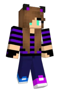 Purple_wolf27 Minecraft avatar full body