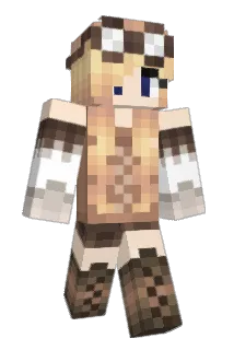 Purpleannaline Minecraft avatar full body