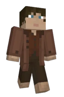 Purpleberrys Minecraft avatar full body