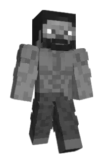Purpless Minecraft avatar full body