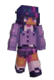 Purplexxxxx Minecraft avatar full body