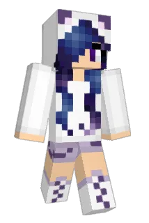 Purpleyez Minecraft avatar full body