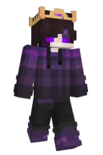 Purplifyed Minecraft avatar full body