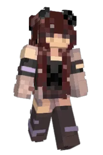 Purplish_live Minecraft avatar full body