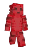 Purplr Minecraft avatar full body