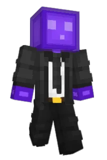 Purpppple Minecraft avatar full body