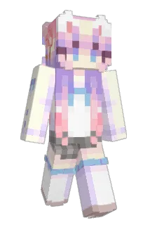 Purrna Minecraft avatar full body