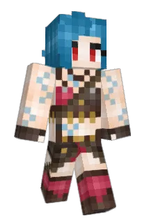 Pusica Minecraft avatar full body