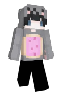 Pussycat Minecraft avatar full body