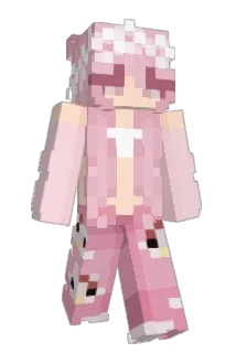 Puszeczka Minecraft avatar full body