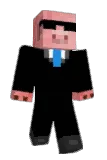 Putinger Minecraft avatar full body
