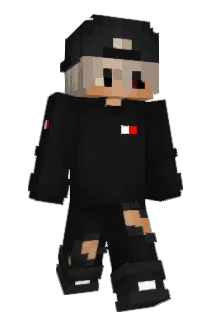 PvPWulf Minecraft avatar full body