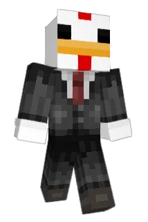 PvpChicken Minecraft avatar full body