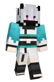 Pwety Minecraft avatar full body