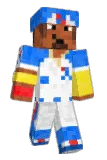 Pwexttom Minecraft avatar full body