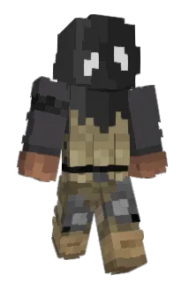 Pwofesyonel Minecraft avatar full body