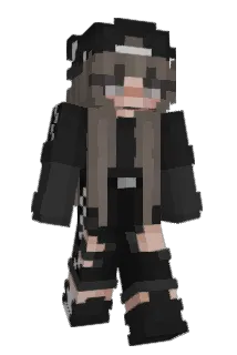 PxrpleWxffles Minecraft avatar full body