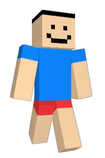 Pynotic Minecraft avatar full body