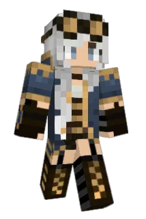 Pyrando Minecraft avatar full body
