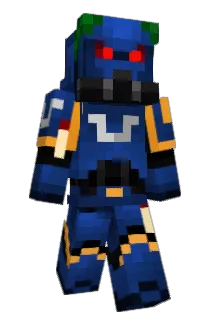 PyreJS Minecraft avatar full body