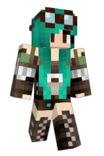 PyriteBelle Minecraft avatar full body