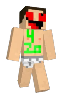 Pyrl Minecraft avatar full body